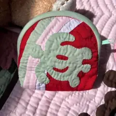 在庫一掃セール!!コスメポーチ♡レインボー♡ホヌ♡赤♡ハワイアンキルト