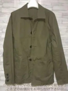 gaminerie  裏地なし ジャケット 半コート