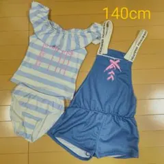 FIG＆VIPER 水着3点セット セパ上下＆サロペット 140