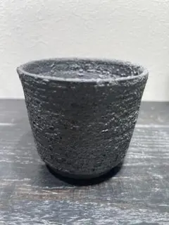 たけろうポット 美品 白錆 陶器 たけろうポット / ちぎり/ 白サビ / L no.211-58 | 芽の巣山