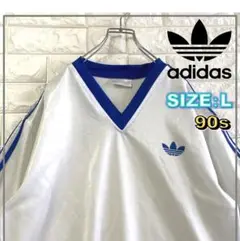 【90s】 adidas リンガー Tシャツ　菅田将暉　あいみょん　4342