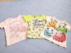 女の子　Tシャツ 3枚セット