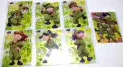 忍たま乱太郎　クリアカードコレクション　三年生７点セット