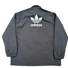 adidas 黒 コーチジャケット