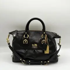 コーチCOACH マディソン サブリナ レザー トートバッグ ミニボストン