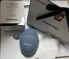 母の日シャネル ラクレームマンハンドクリーム チャームラッピング&ショッパー付き