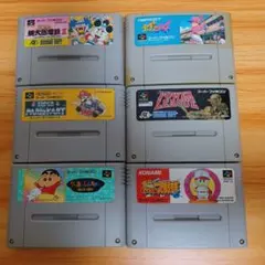 スーパーファミコン ゲームソフト 6本セット　①