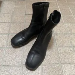 ストレッチフラットブーツ　ブラック　ORiental TRaffic