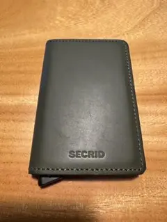 SECRID スリムウォレット 【グリーンブラック】