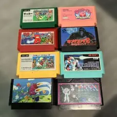 ファミコン ソフト FC 8本セット まとめ売り レトロゲーム ②
