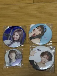 twice サナ　缶バッチ