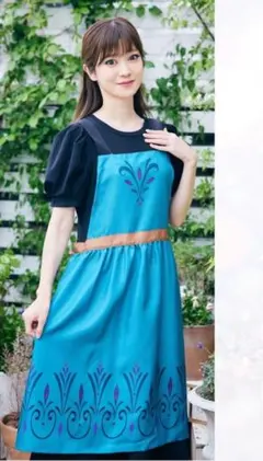 ☆新品未使用☆エプロン☆ディズニーシー☆アナと雪の女王☆エルサ☆ディズニーランド