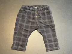 『美品』ベビー 男の子 チェックパンツ コーデュロイパンツ H&M 70㎝