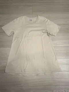 TIGORA SMART 半袖Tシャツ ベージュ　裾フレアのサムネイル