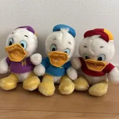 ヒューイデューイルーイ　ぬいぐるみ