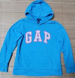 GAPロゴ 平成 ギャル y2k レディースS相当 ブルー　Kids XXL
