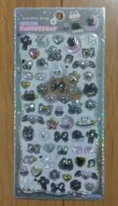 正規品！kuroiro drop ストーンつき　ジュエルプチドロップ