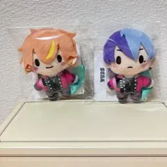 プロジェクトセカイ ふわぷちマスコット 2種セット 青柳冬弥 東雲彰人