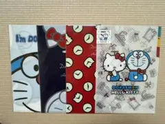 ドラえもん ハローキティ クリアファイルセット