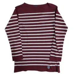 ORCIVAL ユナイテッドアローズ別注 長袖バスクシャツ ストライプ サイズ3