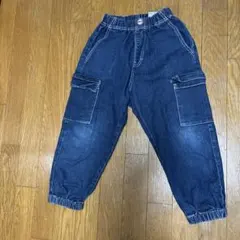 EDWIN ダークブルー カーゴパンツ