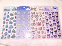 早い者勝ち★ ぷくっとシール　4点　キャンドゥ