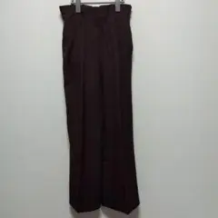 GU ダークブラウン パンツ Mサイズ