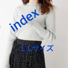 3785 index ワールド ニット グリーン L L 新品未使用