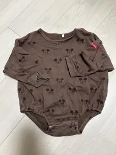 ロンパース　長袖　ミッキー　80センチ