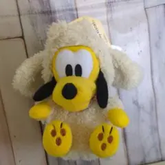 プルートぬいぐるみバッジ　着ぐるみ