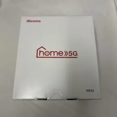 NTTドコモ home5G HR02（ダークグレー）