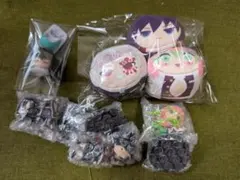 鬼滅の刃 ぬいキーホルダーとミニフィギュア7個数セット