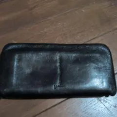 genten ブラック 長財布