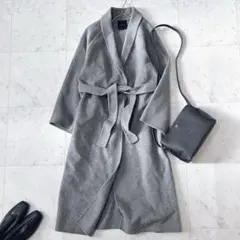 美品！Spick &span☆フード付きロングコート☆ライトグレー 2026年最新】Spick and Span カラー：グレイ系 ロングコートの人気