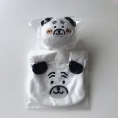 ナガノキャラクターズ　おかお巾着　パグ