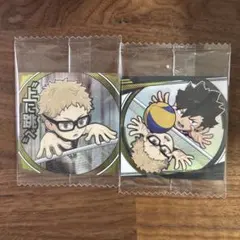 ハイキュー!! シールウエハース　黒尾鉄朗&月島蛍、月島蛍