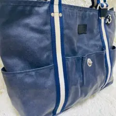 アヤノコウジ がま口 帆布 バイカラー トートバックブ ラック✕ - メルカリ