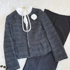 セレモニースーツ♡ グリーンレーベルリラクシング　フォーマル 卒業式 入学式　L