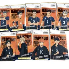 ハイキュー!! クリアカード 烏野 セット ポストカード ダイソー セリア