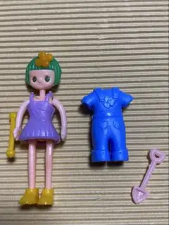 グリコおまけ　昭和　レトロ　パピーちゃん(まんがか　ナイトガウン) グリコおまけ昭和レトロパピーちゃん(まんがかナイトガウン)