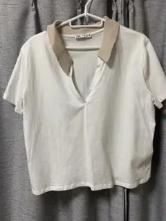 ZARA 半袖ポロシャツ L サイズ