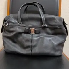 お*し様 マックスマーラ ELSA エルサ レザー ボストンバッグ 2way ブ