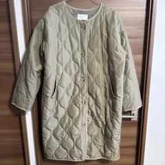 サマンサモスモスブルー キルティングジャケット コート カーキ オリーブ