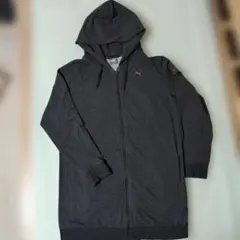 PUMA ジップアップパーカー ダークグレー系 長袖