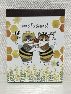 미사용 mofusand モフサンド はちにゃん ミニメモ帳 メモ帳