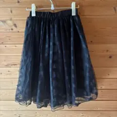 新品タグ付き　olive des oliveフレアスカート ブラック Fサイズのサムネイル