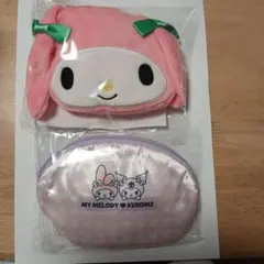 モスバーガー　マイメロディポーチ、エコバッグ　2点セット