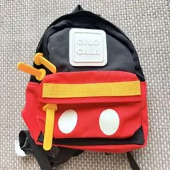 【CILOCALA】シロカーラ 子ども用 リュック ミッキー風 レッド×ブラックのサムネイル