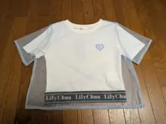 新品タグ付き　チュール　重ね着　Tシャツ　150
