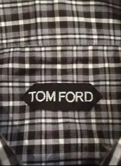 トムフォード チェックウエスタンシャツ